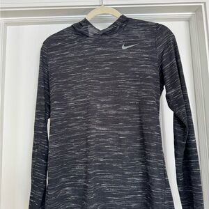 Nike Dri-FIT Black and White Top